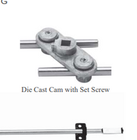 2-PKT 2-Point Door Lock Kit