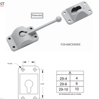 29-WC Flexible Plastic Door Holder