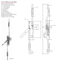 311-A Door Lock Kit