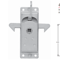 42-H Unv. Sliding Door Lock w/Handle