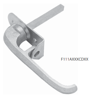 111-A Padlocking Handle – A. L. Hansen Manufacturing