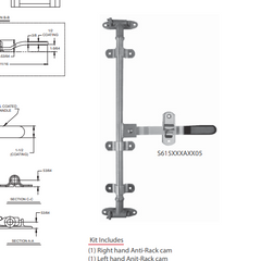 615 Series Cam Lock