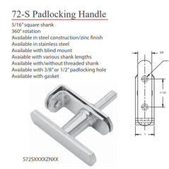 72-S Padlocking Handle