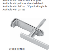 72 Padlocking Handle