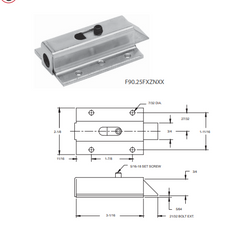 90 Flush Bolt