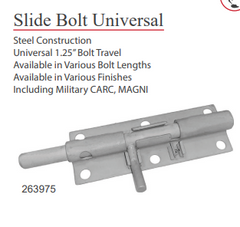 Slide Bolts