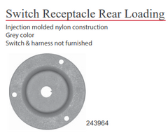 Switch Receptacle Rear Loading